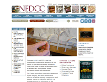 Tablet Screenshot of nedcc.org
